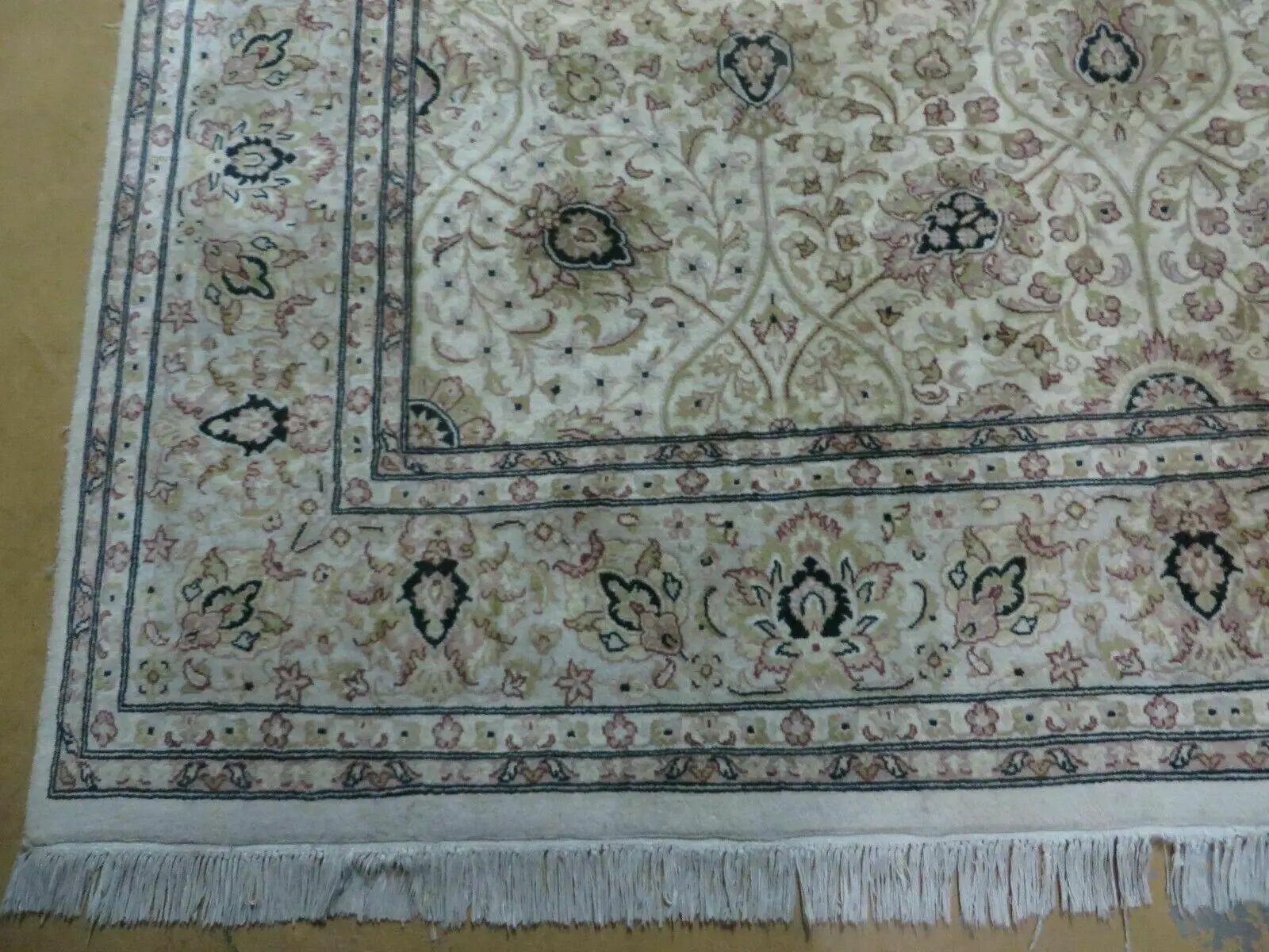 6' X 9' Vintage Fine Handmade Pakistan Oriental Floral Wool Rug Carpet Nice by Jewel Rugs
