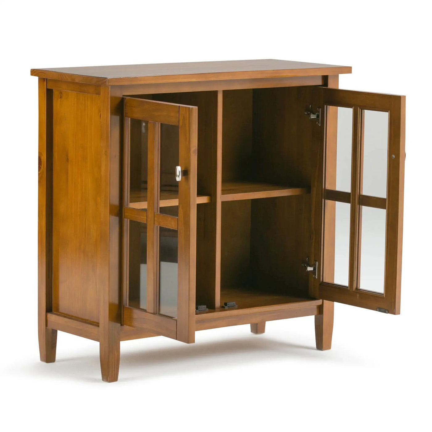 Warm Shaker - Handcrafted Low Storage Cabinet by HouseOfZazla