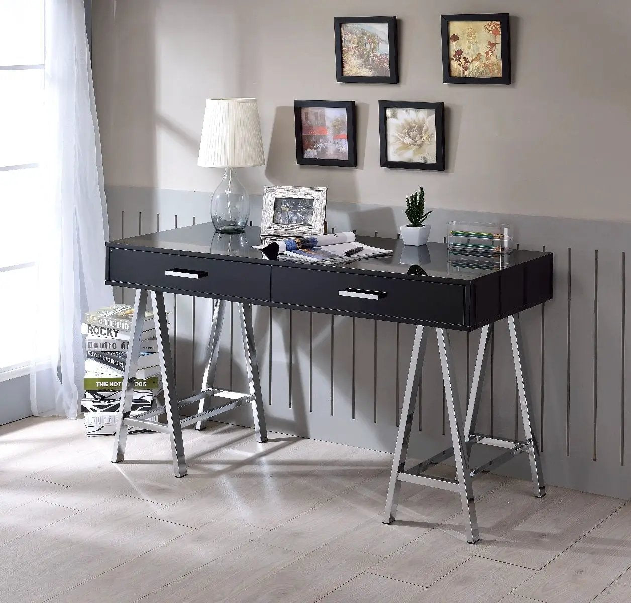 Coleen - Writing Desk With USB by Unique Piece Furniture