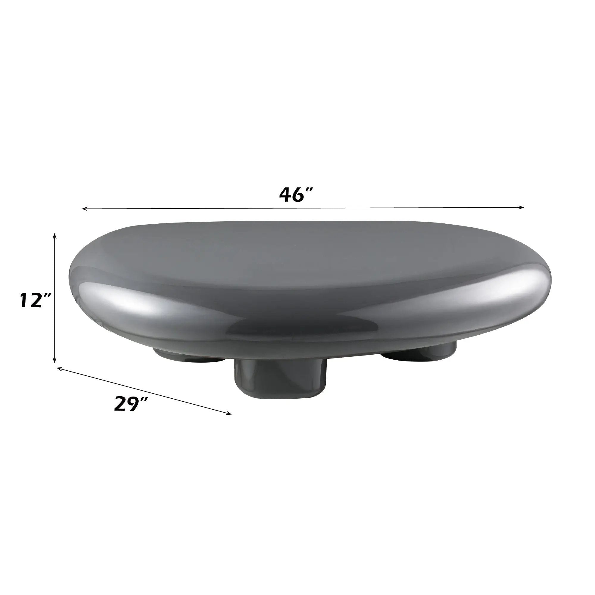Charlene - Coffee Table - Gray by HouseOfZazla