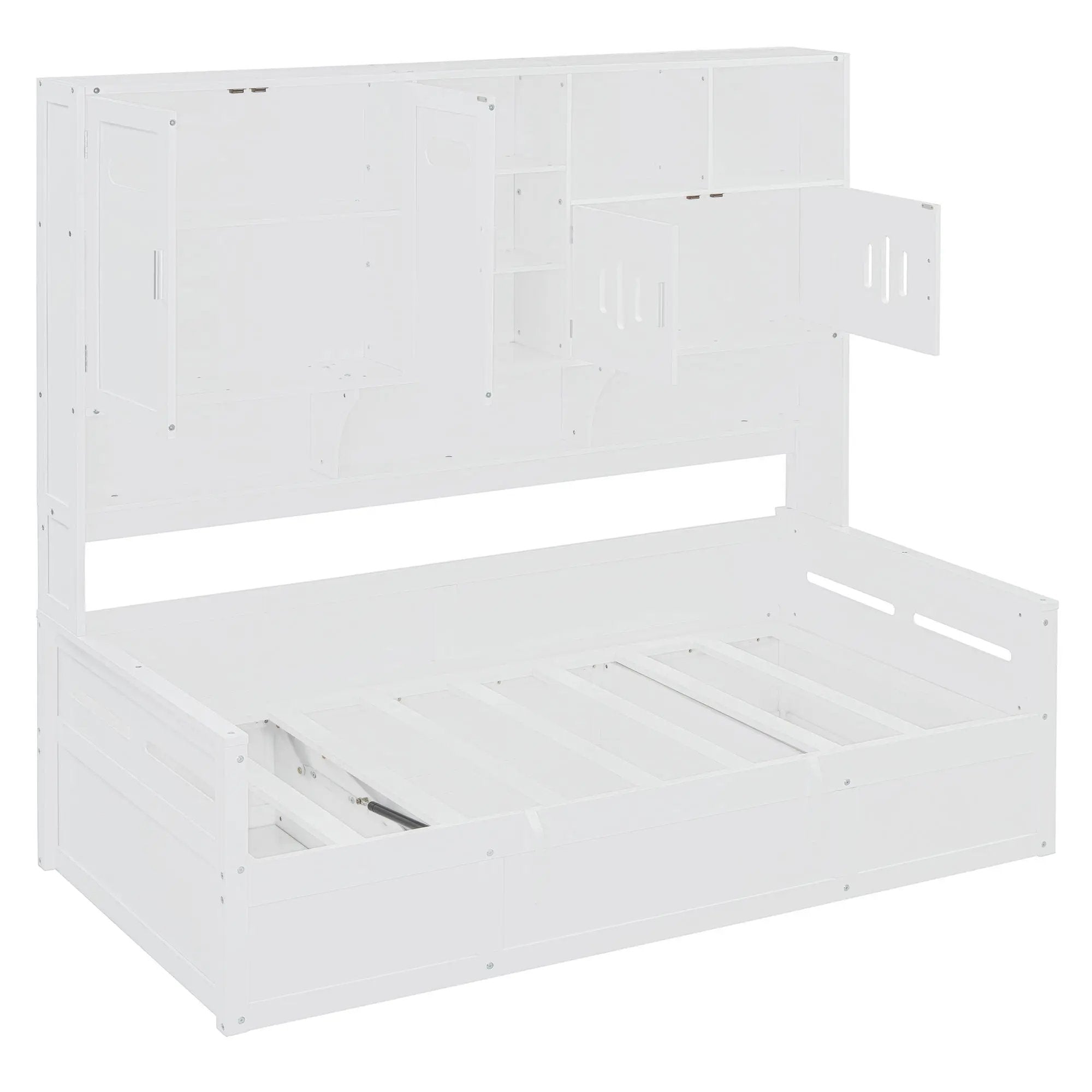 Daybed With All-In-One Cabinet And Shelf by Unique Piece Furniture
