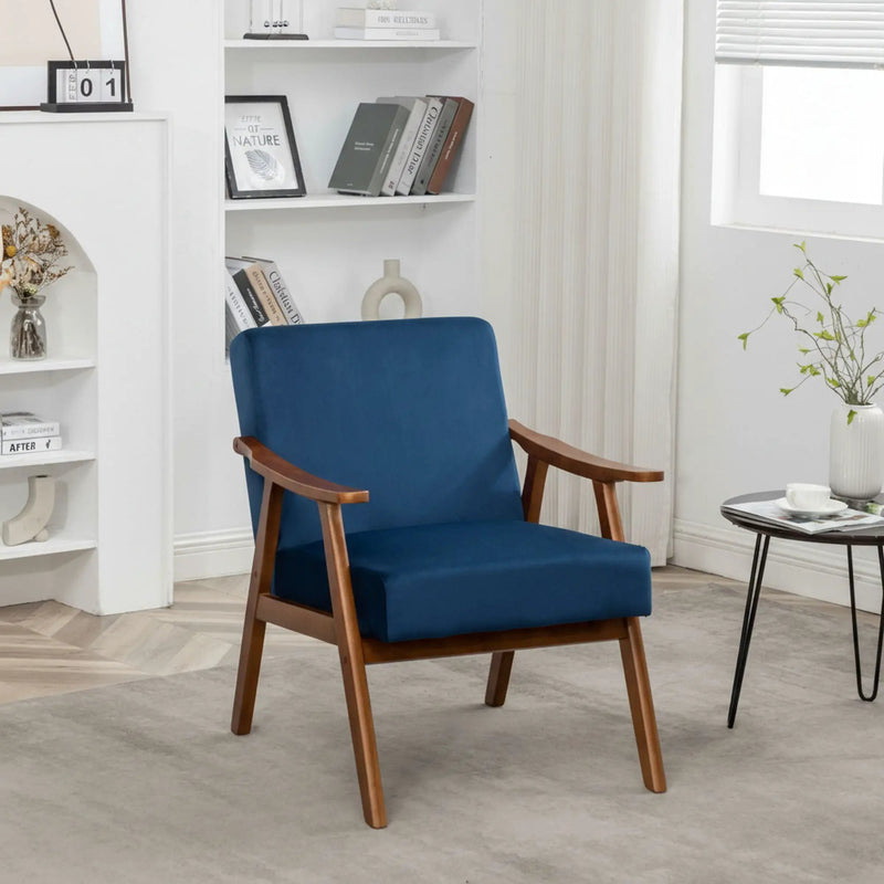 Accent Chair, Classic Mid Century Modern For Extra Seating by Unique Piece Furniture