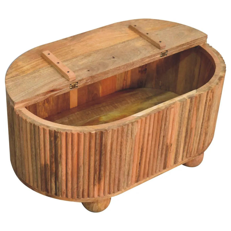 Solid Wood Soba Ball Lid-Up Coffee Table by HouseOfZazla