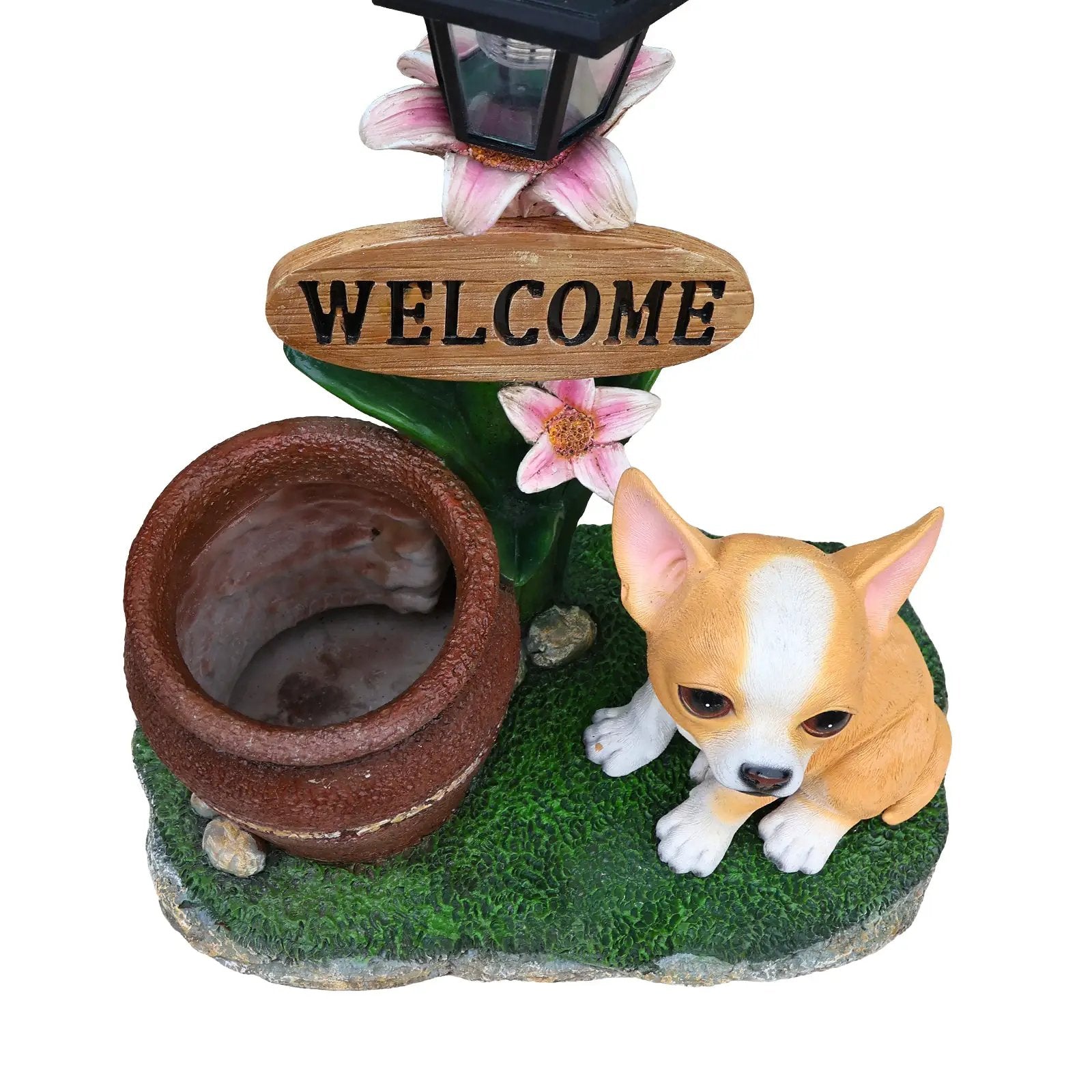 Sitting Corgi Dog Planter Outdoor Decor by HouseOfZazla
