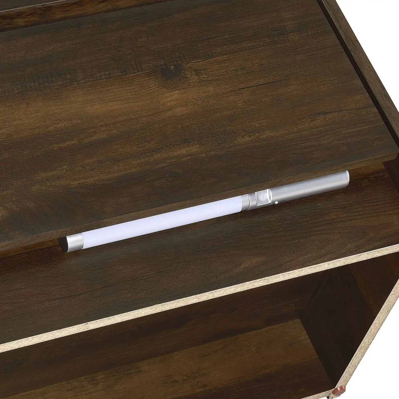 Geary - 2 Drawer Nightstand With LED Lights And USB Charging Ports by HouseOfZazla