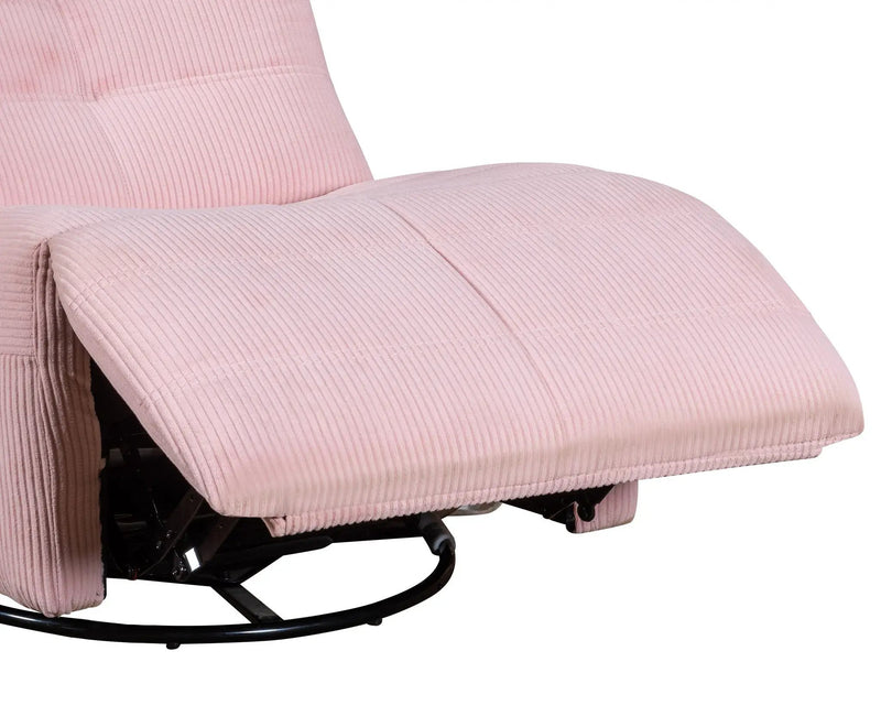 Georgena - Contemporary Swivel Glider Recliner by HouseOfZazla