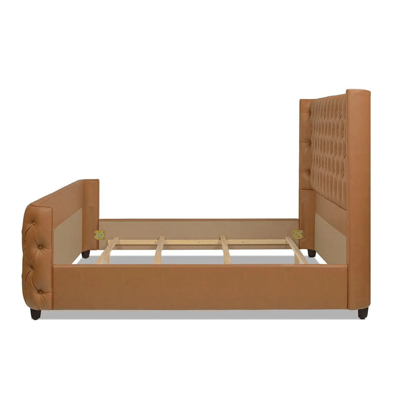 Brooklyn - Tufted Panel Bed Headboard And Footboard Set by HouseOfZazla