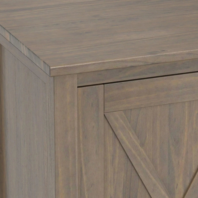 Ela - Medium TV Stand - Smoky Brown by HouseOfZazla