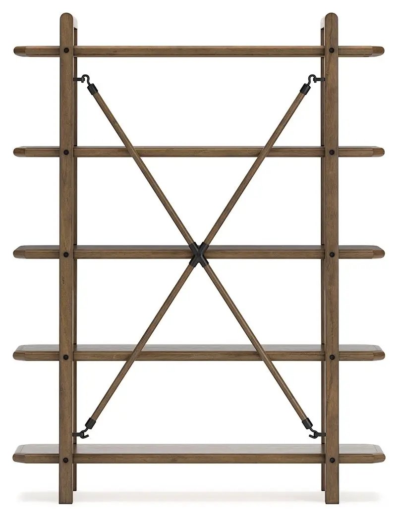 Roanhowe - Bookcase - Brown by Unique Piece Furniture