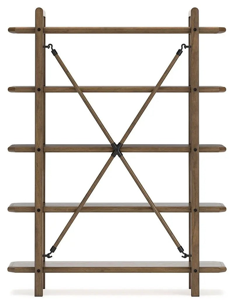 Roanhowe - Bookcase - Brown by Unique Piece Furniture