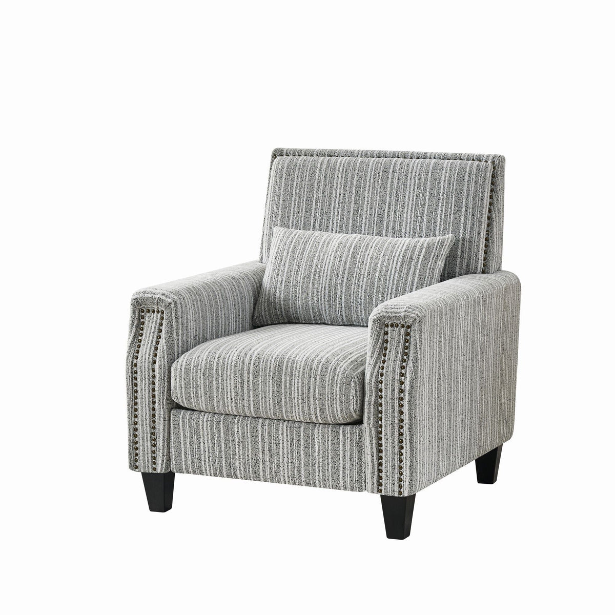 Comfy Armchair for Living Room with Padded Comfort - Gray, Yellow, or Dark Green, photo 33 of 33