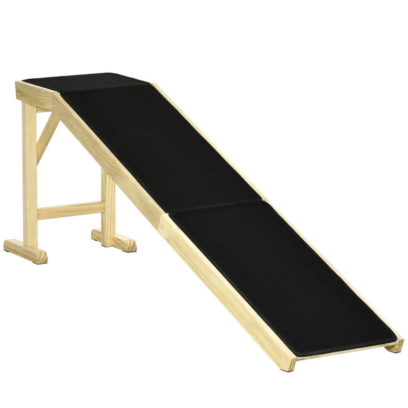 PawHut Dog Ramp for Bed with Non-Slip Carpet by HouseOfZazla