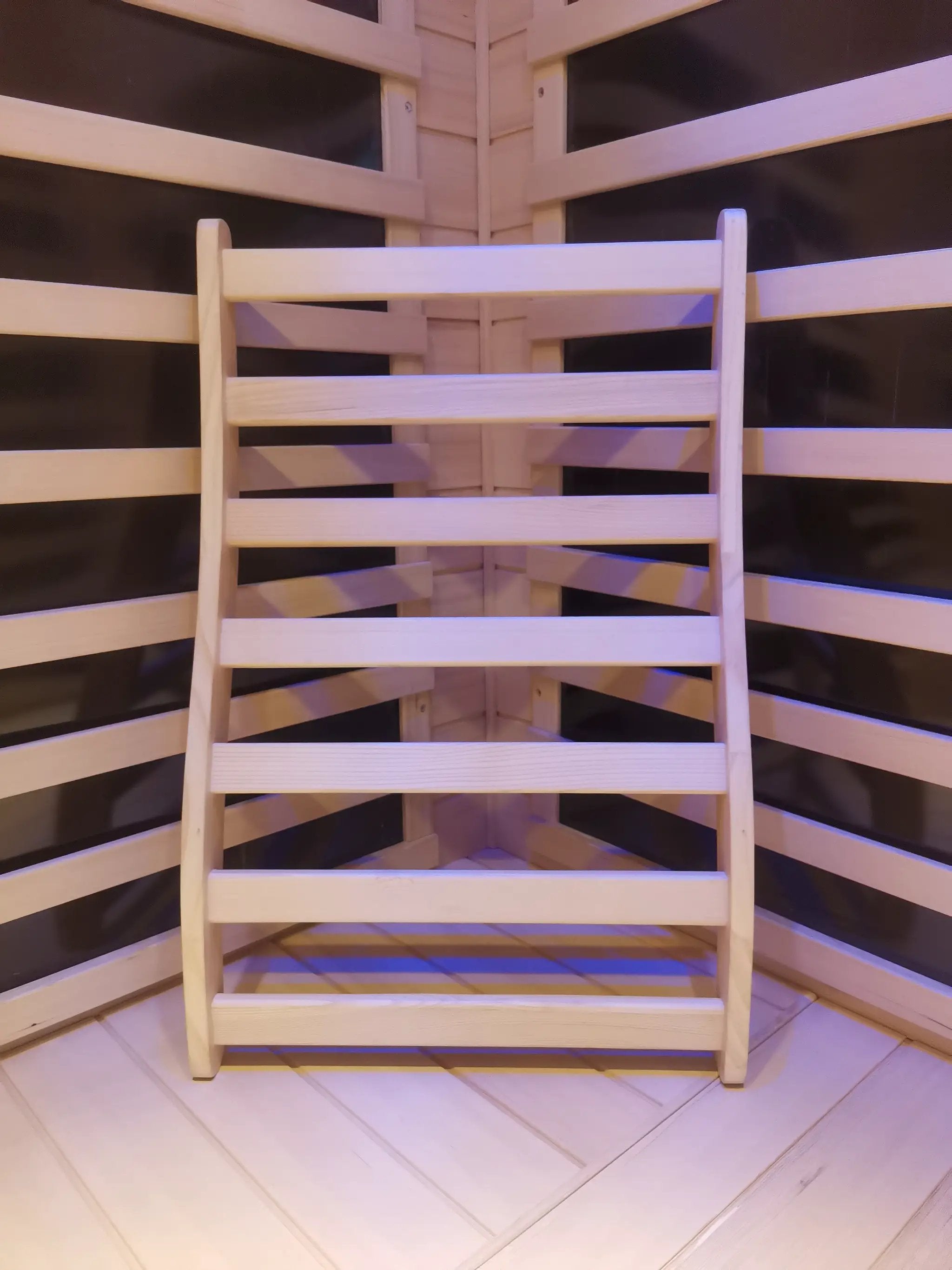 Hemlock Wide Flat Grid Sauna Room Backrest by HouseOfZazla