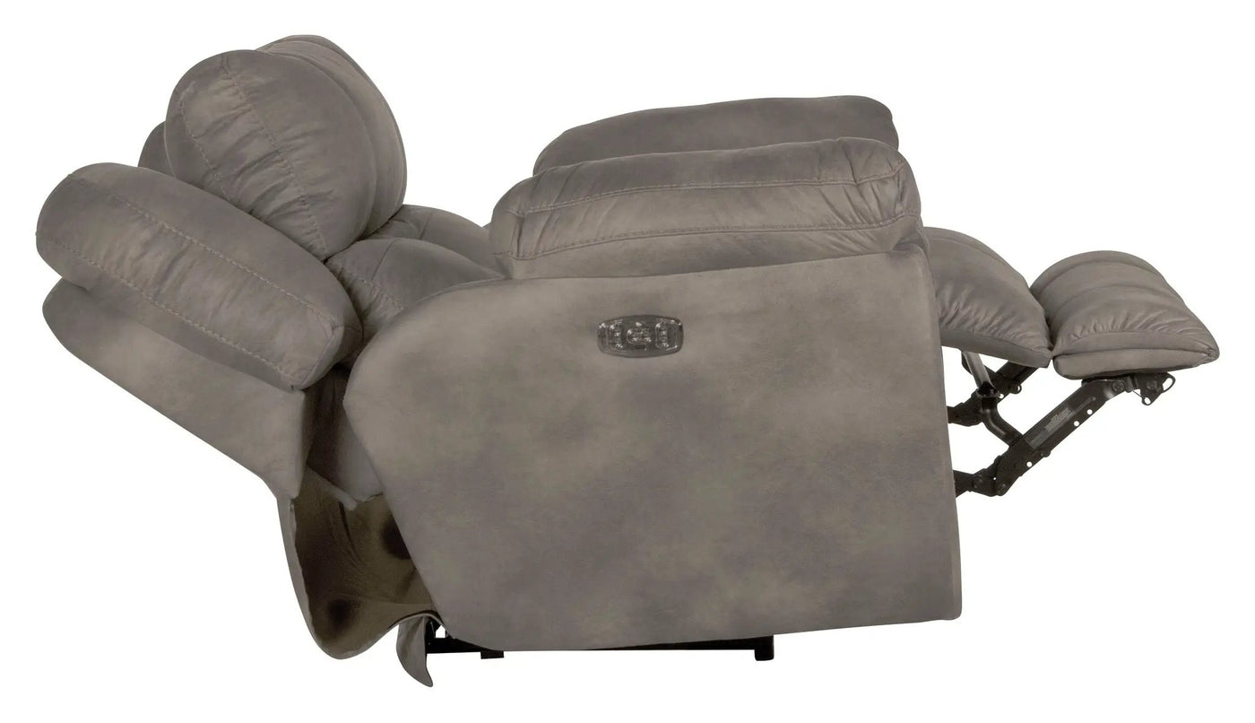 Ferrington - Power Lay Flat Recliner with Power Adjustable Headrest & Lumbar by Unique Piece Furniture
