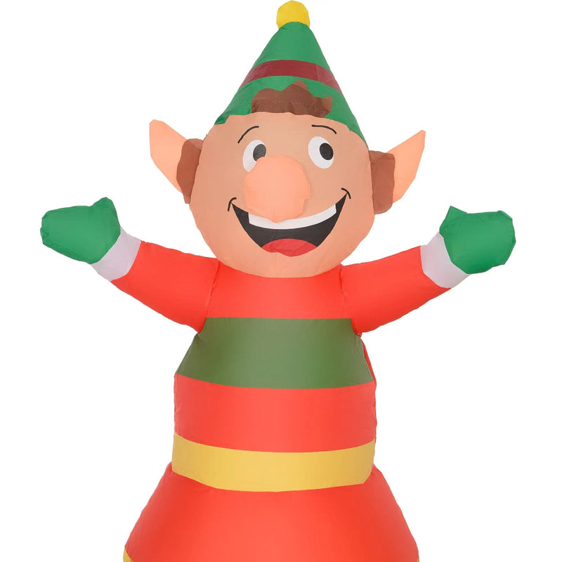 Outsunny 5.9' Christmas Inflatables Train by HouseOfZazla