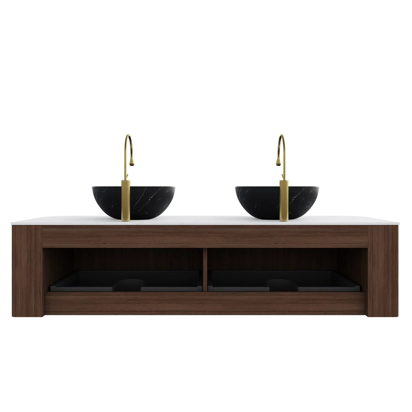 Dina 60" Bathroom Vanity & Sinks by HouseOfZazla
