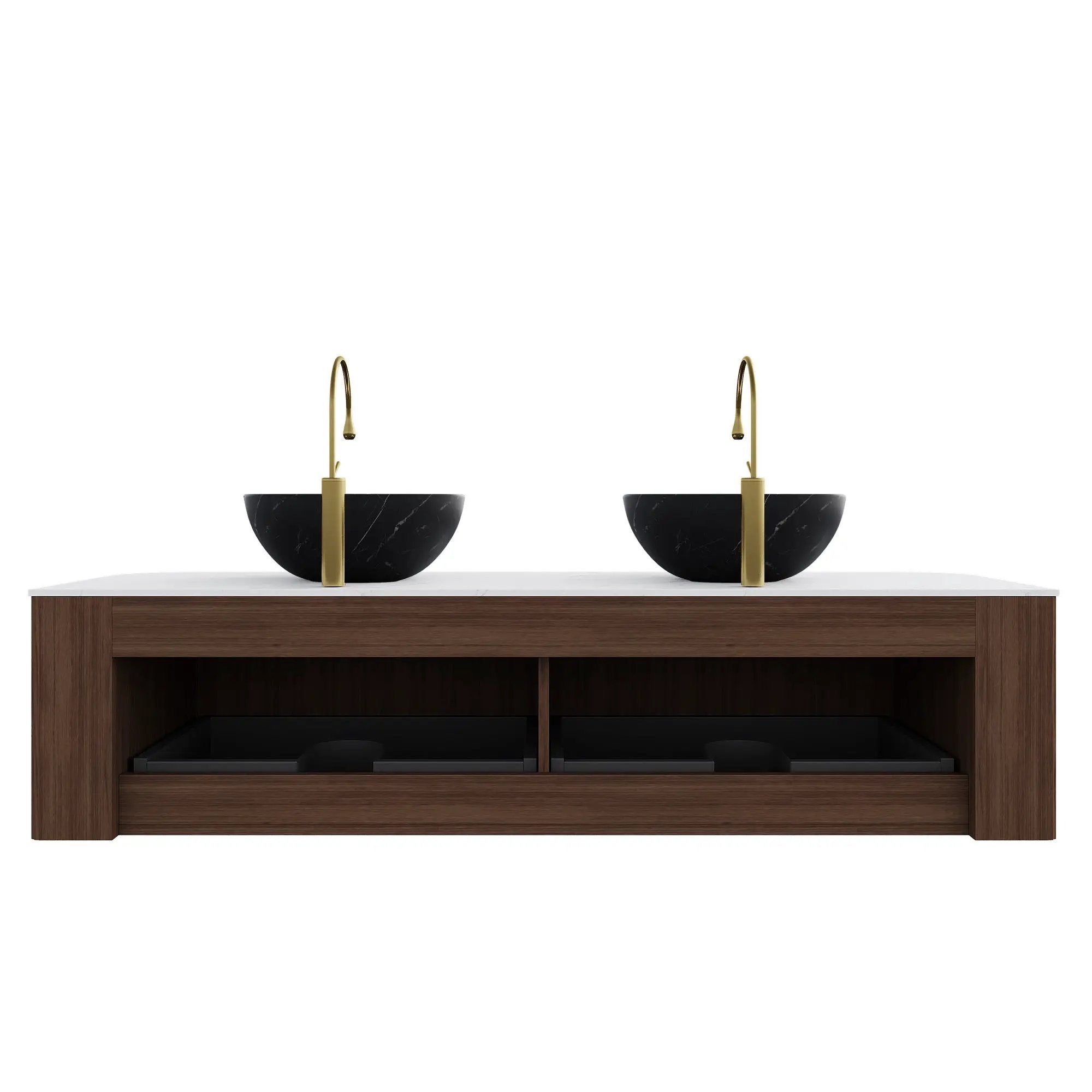 Dina 60" Bathroom Vanity & Sinks by HouseOfZazla
