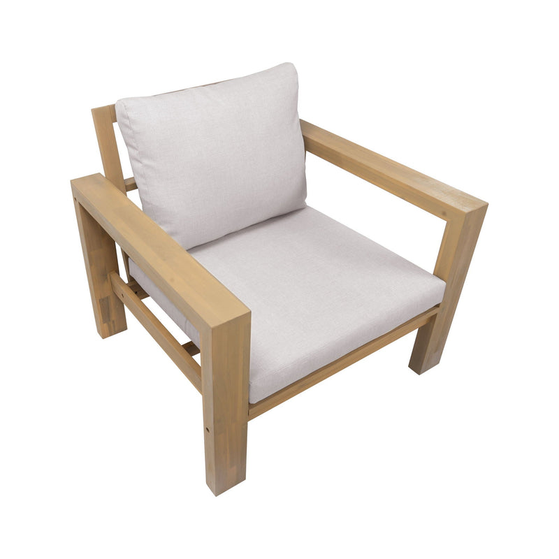 Stylish Outdoor Armchair With Cushion For Garden by HouseOfZazla