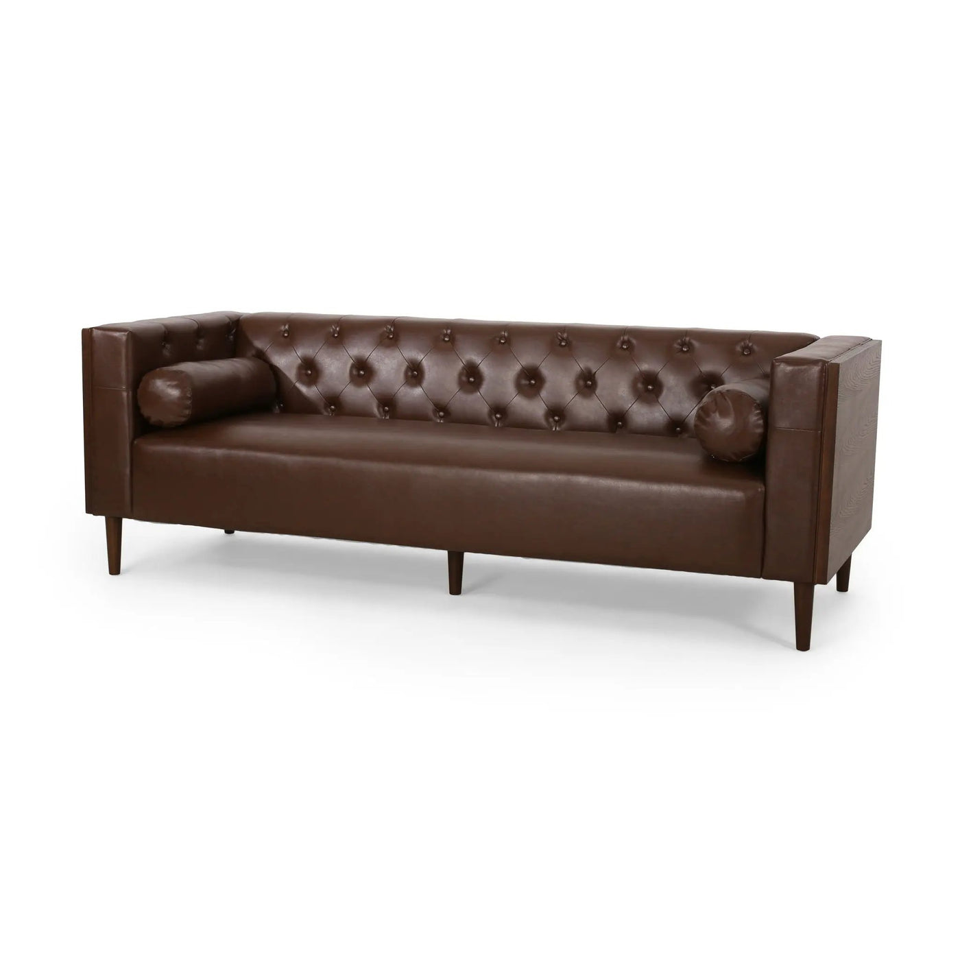 Contemporary 3 Seater Sofa With Tufted Design by HouseOfZazla