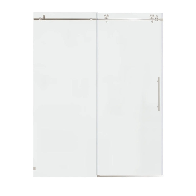 56-60"W x 76"H Frameless Sliding Shower Door by HouseOfZazla