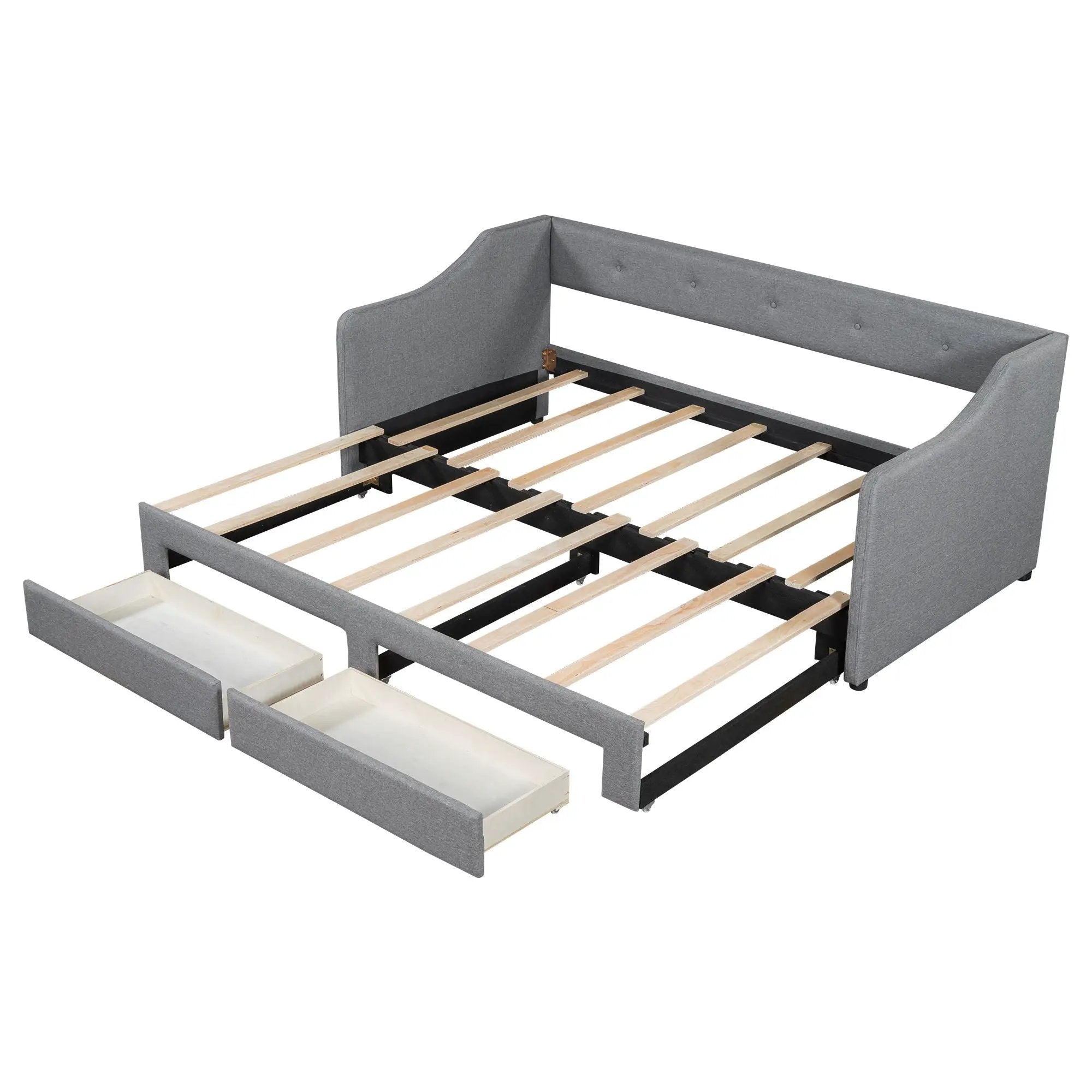 Upholstered Daybed With 2 Drawers by Unique Piece Furniture