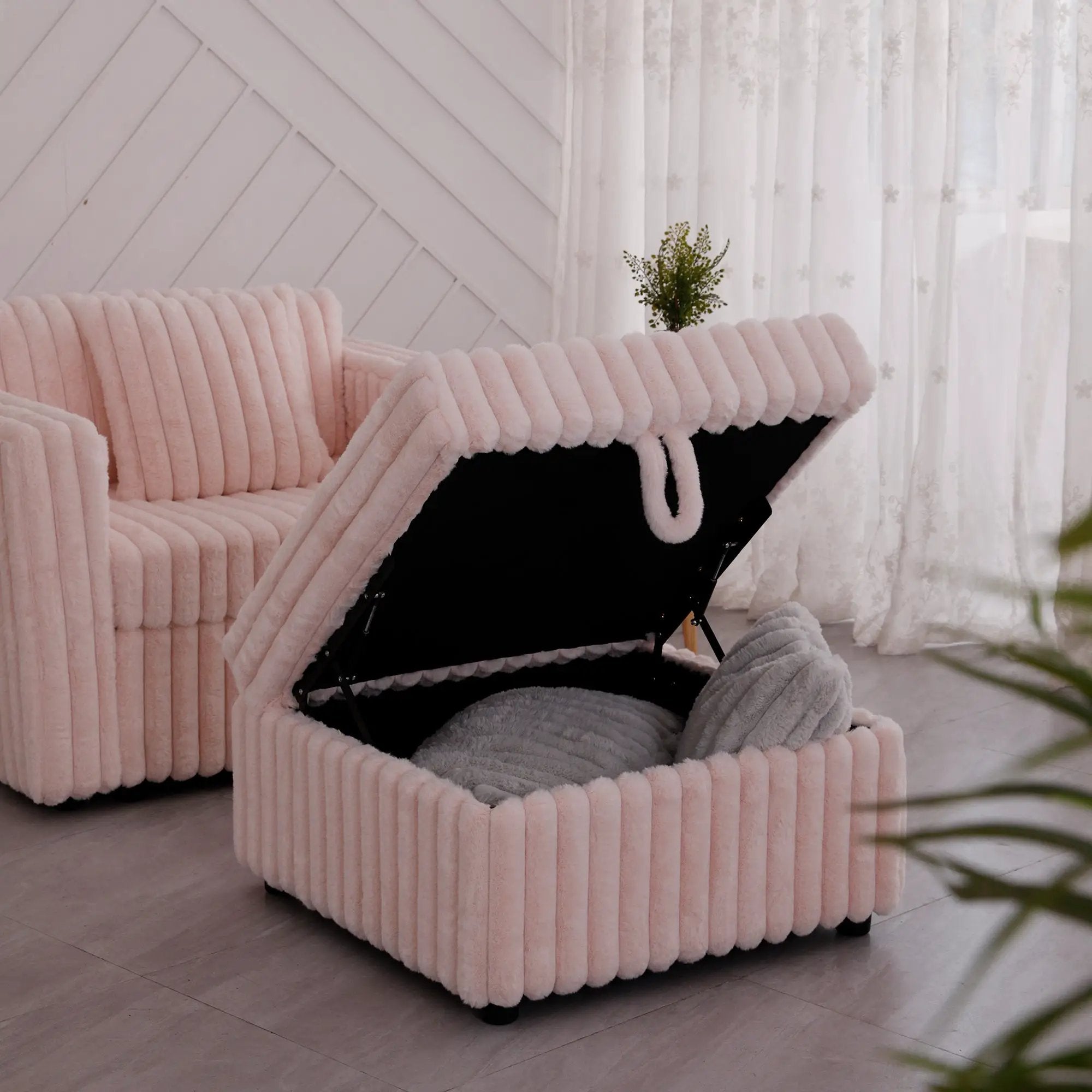 44.9" Soft Modular Sofa Single by HouseOfZazla