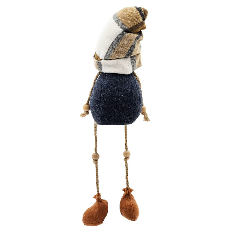 3 Pieces Fall Thanksgiving Gnomes Decorations, Harvest Festival Table Home Ornaments For Holiday Party Gifts - Blue / Brown by HouseOfZazla