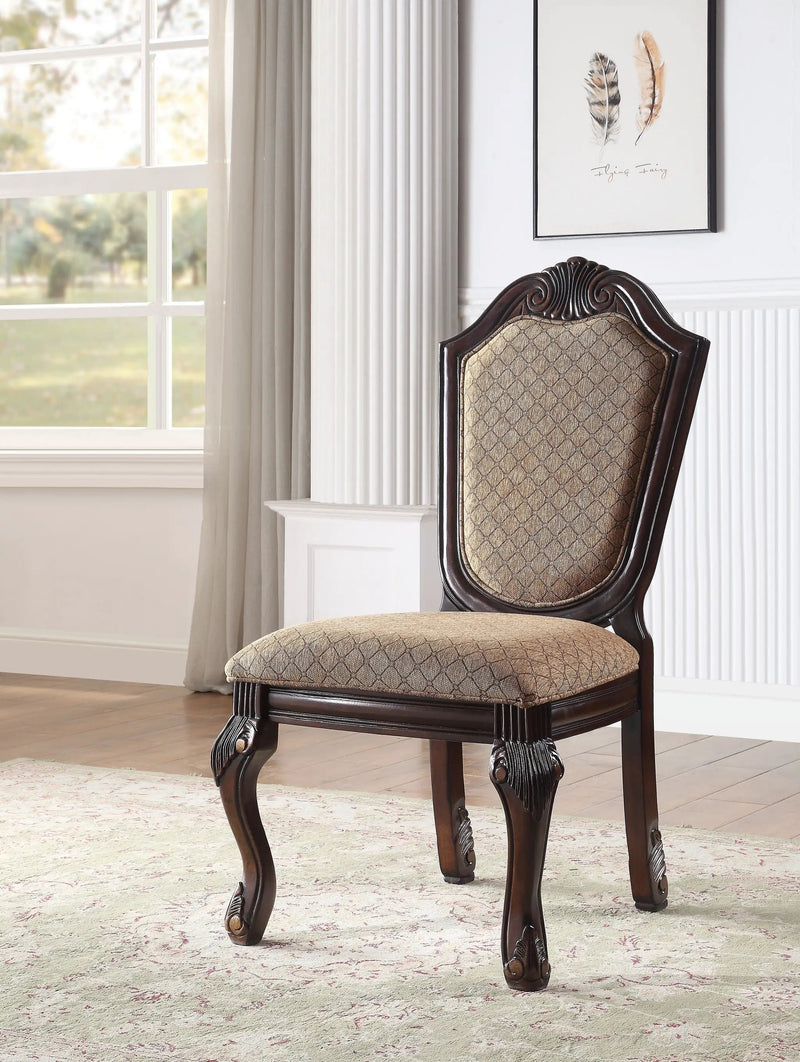 Chateau De Ville Fabric Armless Dining Chair by HouseOfZazla
