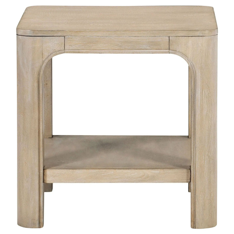 Solano 3-piece Square Coffee Table Set Weathered Mango by Unique Piece Furniture