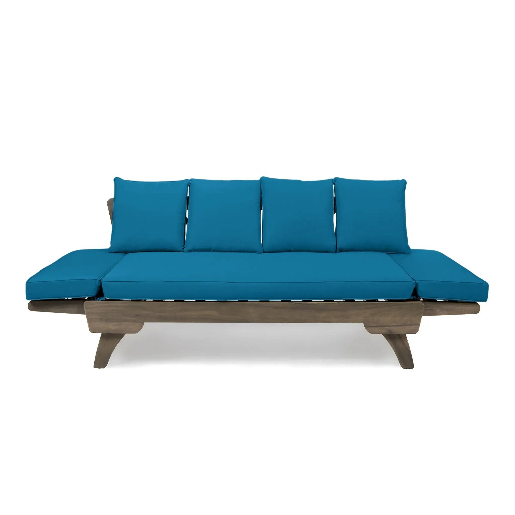 Ottavio Convertible Sofa Daybed With Water Resistant Cushions by HouseOfZazla