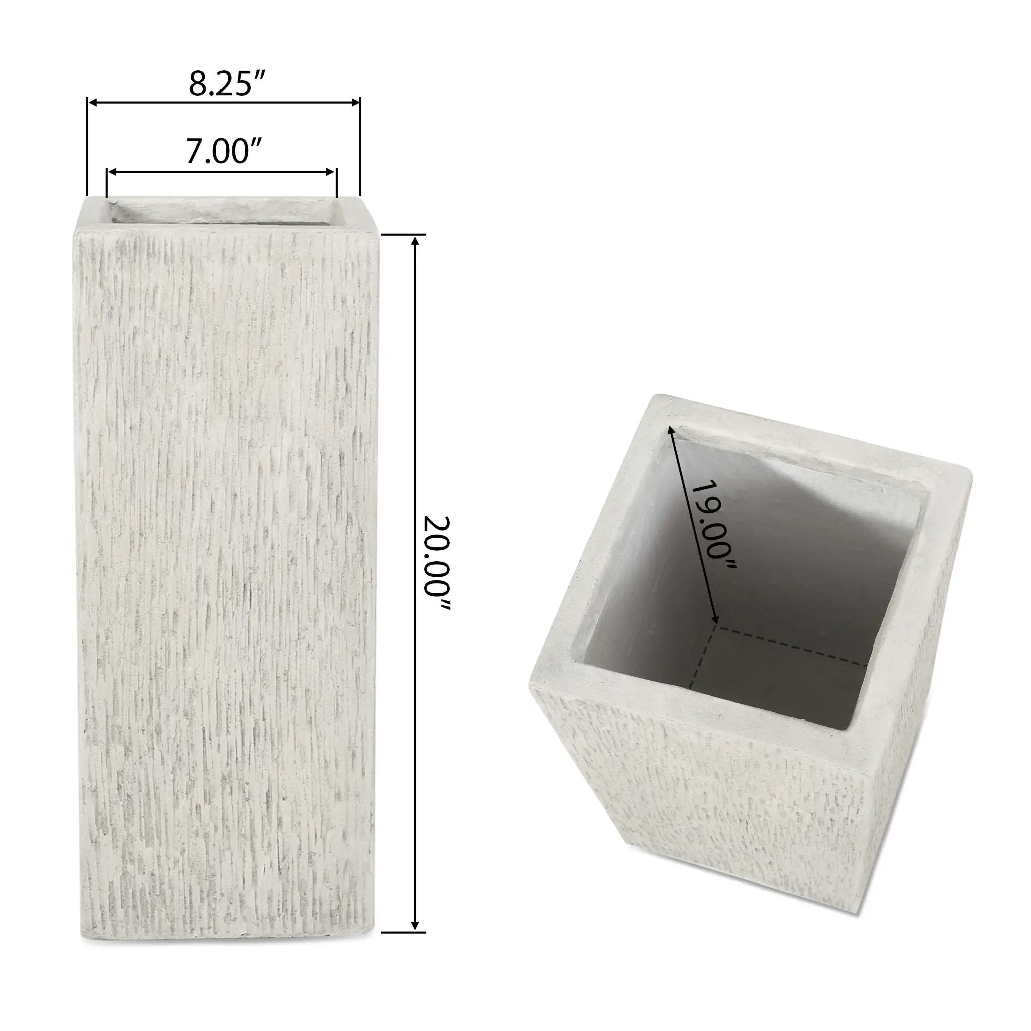 Modern Outdoor Planter by HouseOfZazla