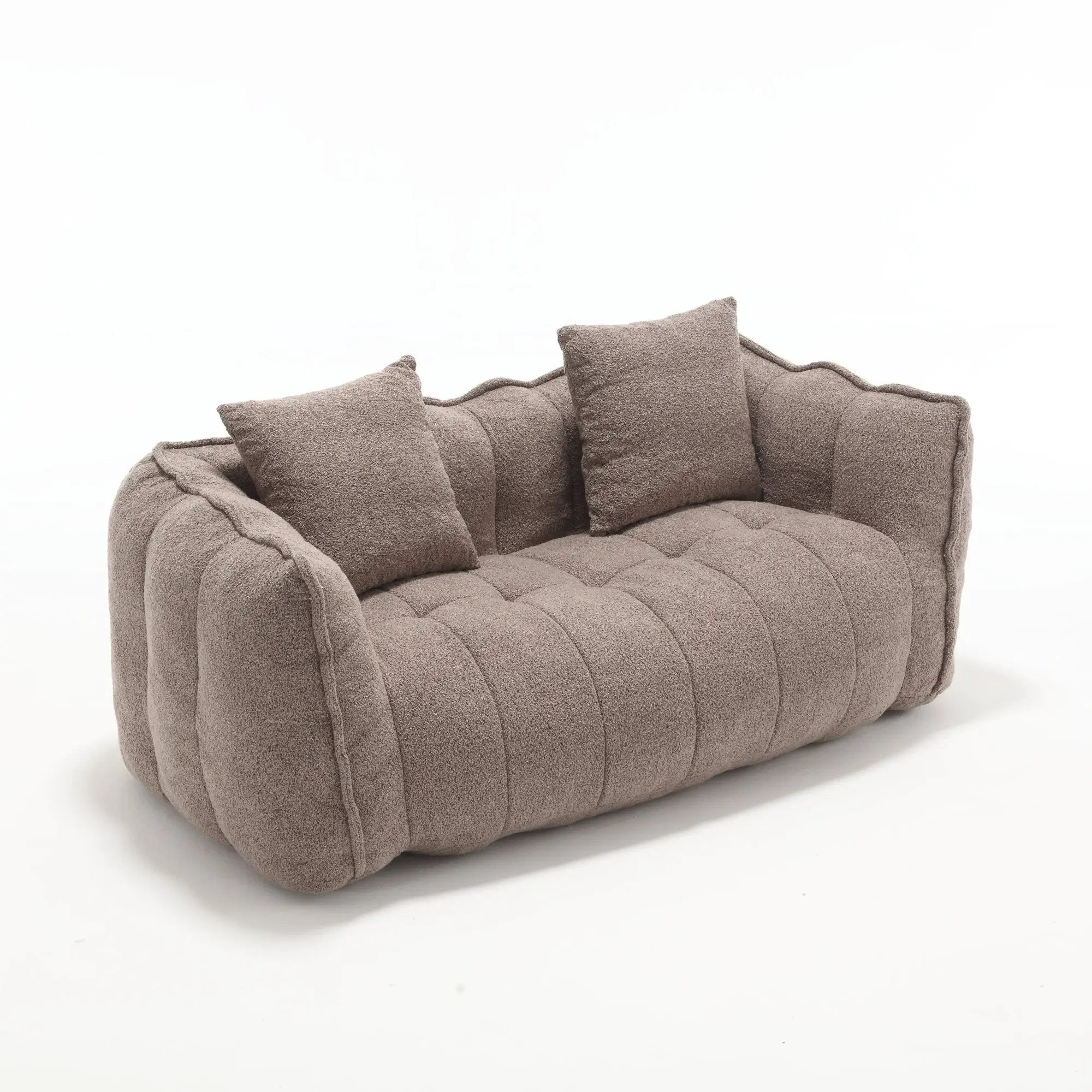 Cozy Beanbag Chair with High Resilience Foam Core by BLAKHOM