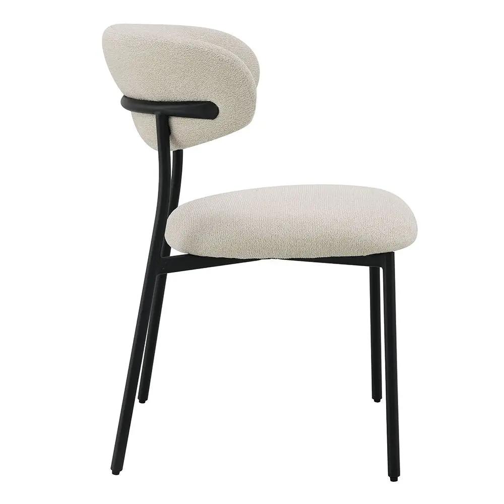 Jirina - Side Chair (Set of 2) - Beige Chenille by Unique Piece Furniture