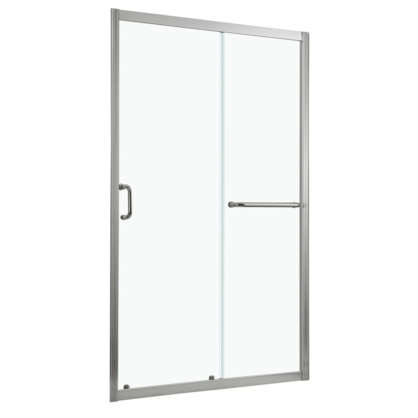 Single Sliding Bypass Shower Door Tempered Glass Enclosure by HouseOfZazla