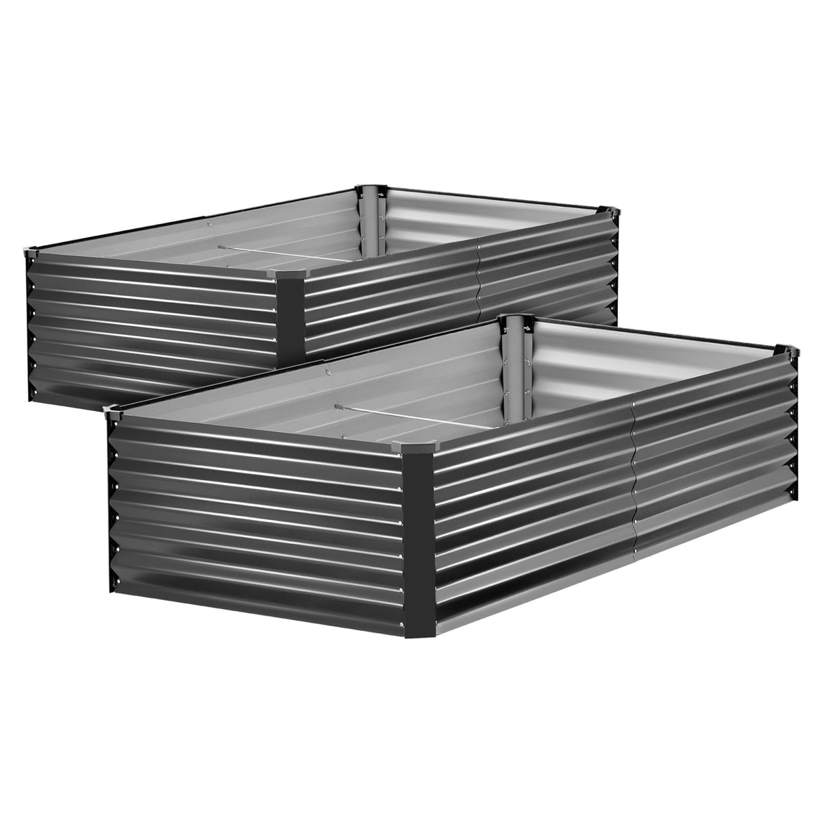 Galvanized Raised Garden Beds with Rust-Resistant Construction - Steel, photo 8 of 10