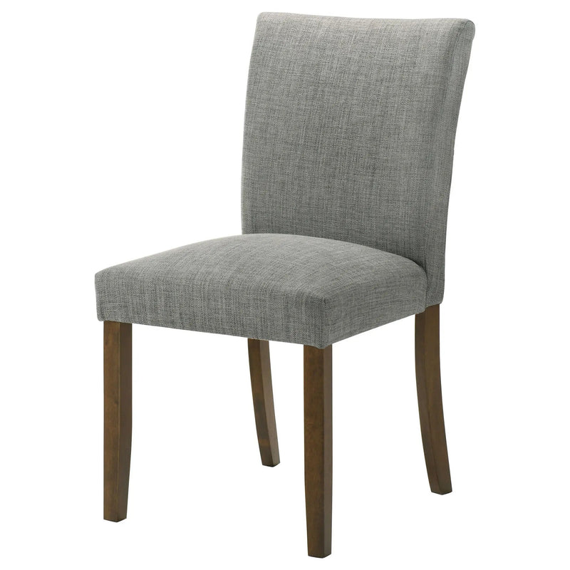 Paxton Upholstered Dining Side Chair Grey (Set of 2) by Unique Piece Furniture