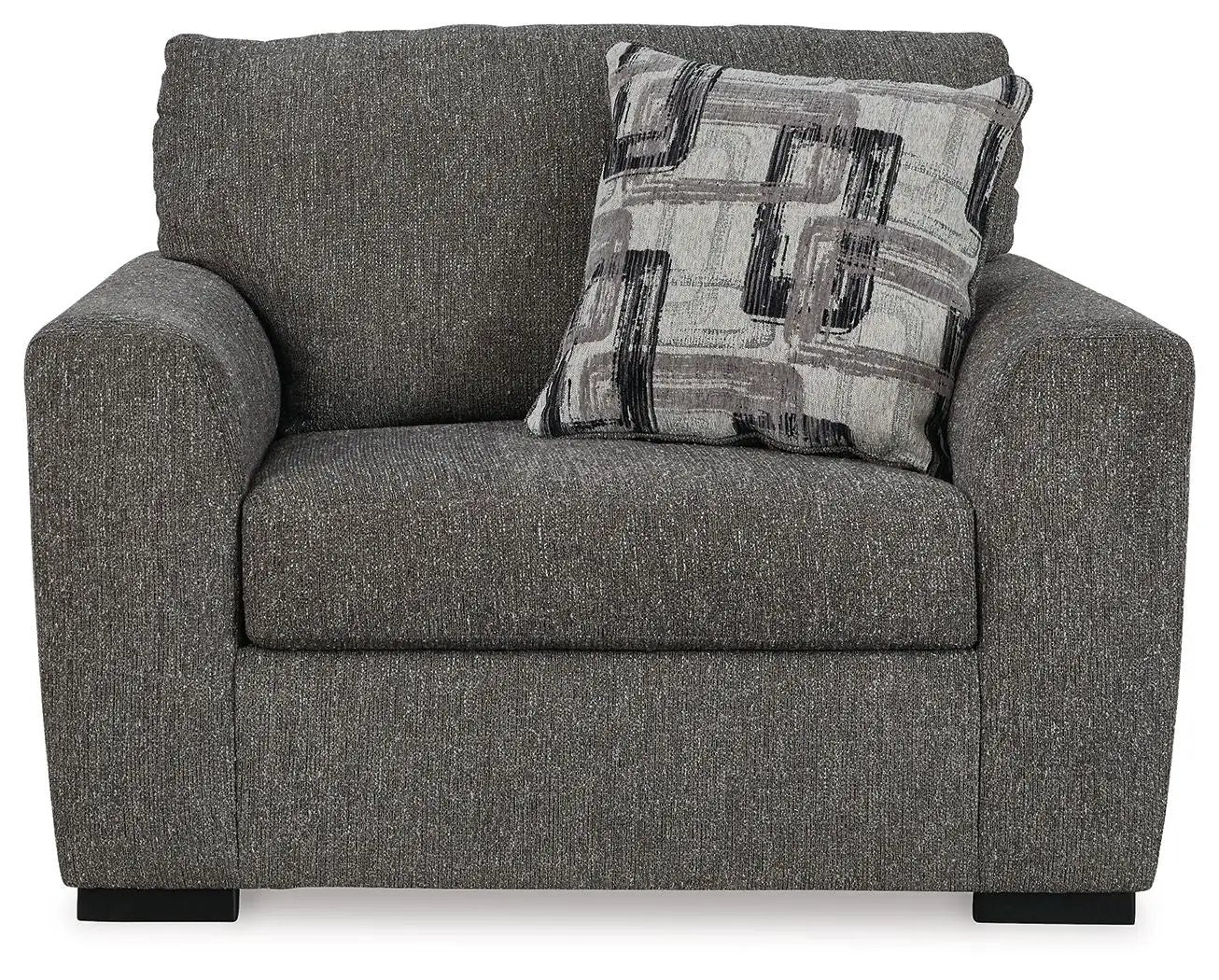 Gardiner - Chair And A Half - Pewter by Unique Piece Furniture