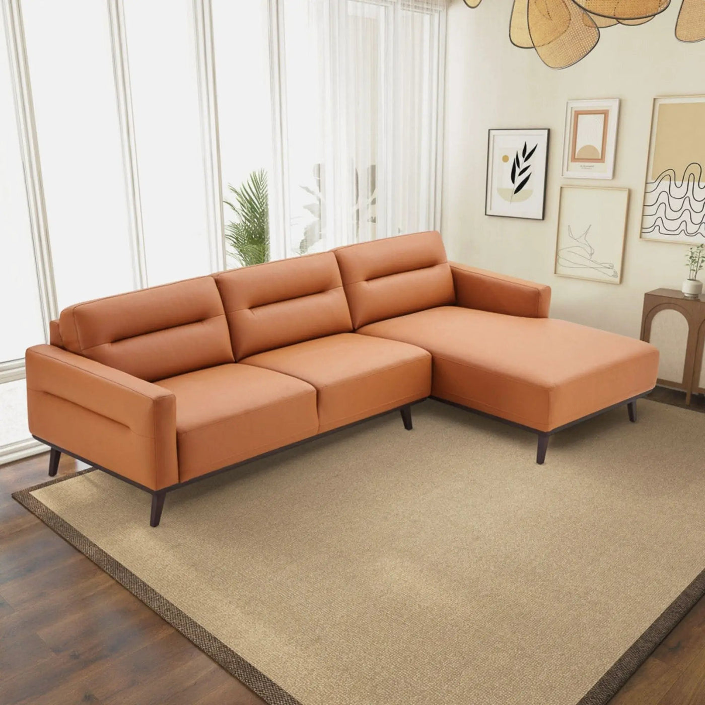 Ella - L-Shaped Sectional Couch by HouseOfZazla