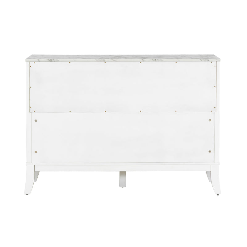 Storage Cabinet 3 Doors Stylish Style White by HouseOfZazla