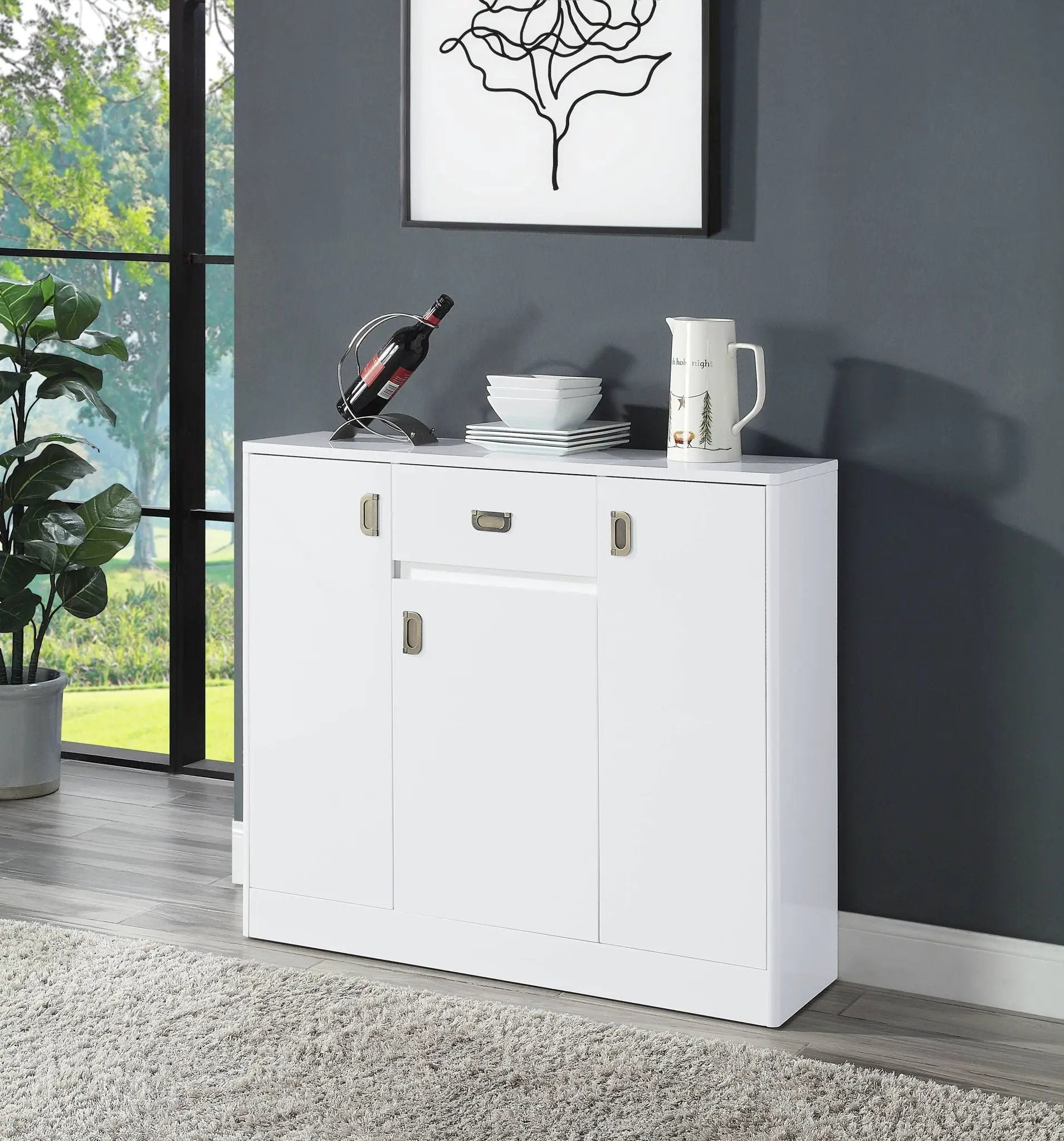 Pagan - High Gloss Server - White by HouseOfZazla