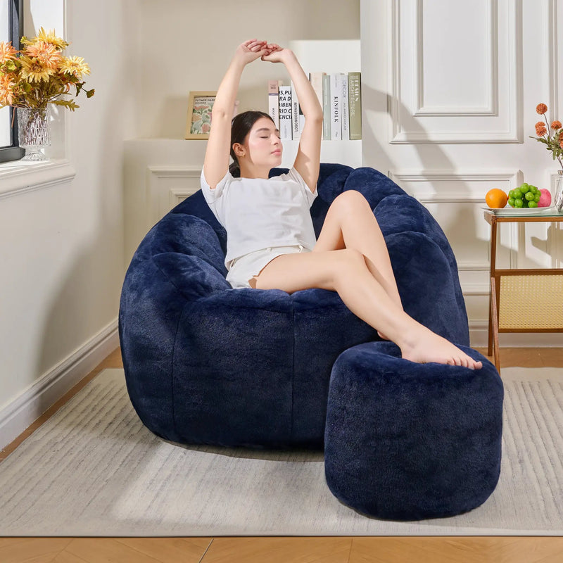Giant Bean Bag Chair by HouseOfZazla
