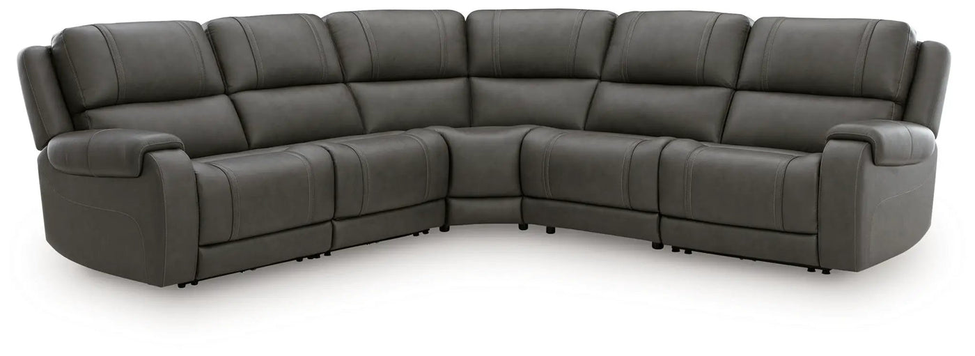 5Z - Pittson - Power Reclining Sectional by Unique Piece Furniture