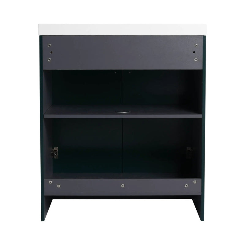 Modern Freestanding Bathroom Vanity With Soft Close Cabinet Doors
