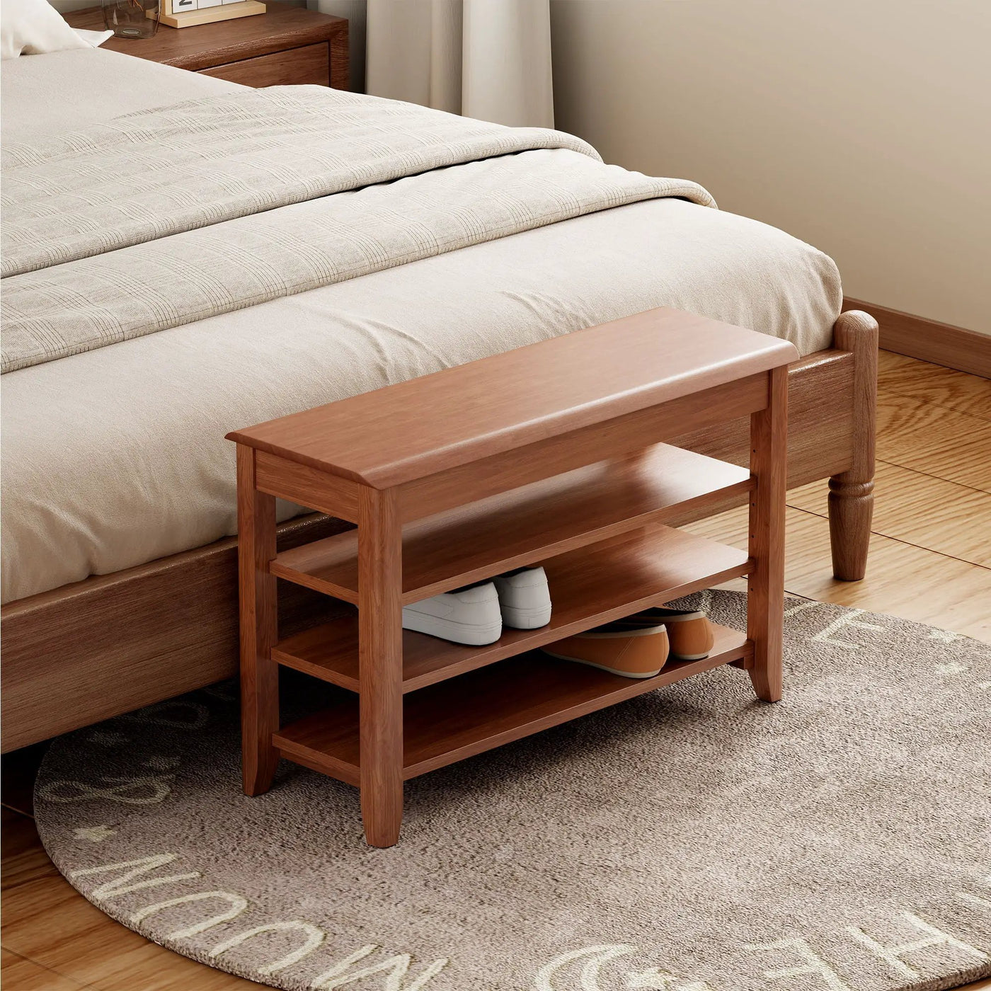 Multi Functional Double Layer Shoe Stool by HouseOfZazla