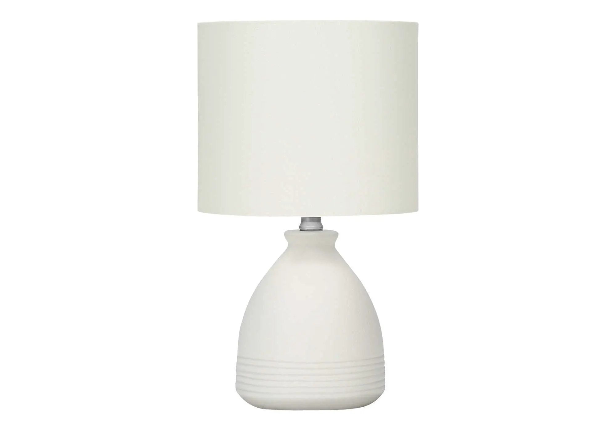 Lighting, Modern Table Lamp - Cream by HouseOfZazla