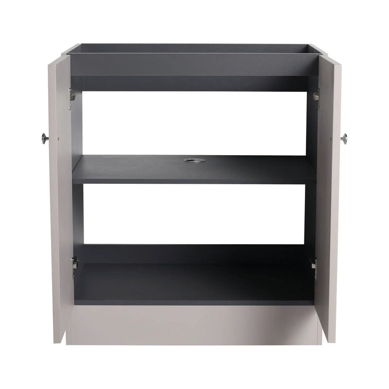 Modern Freestanding Bathroom Vanity With Soft Close Cabinet Doors