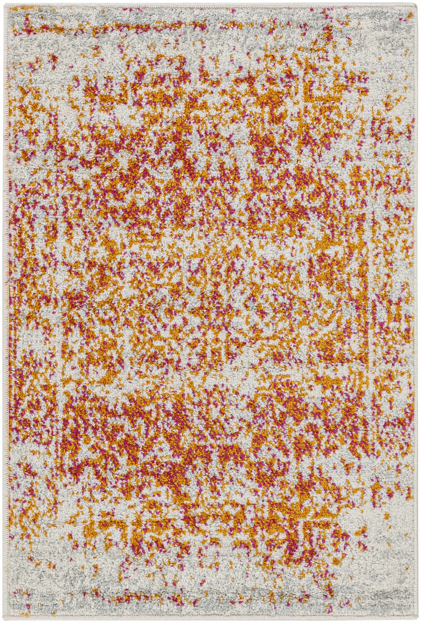 Fairmount Orange Area Rug - Clearance by Boutique Rugs