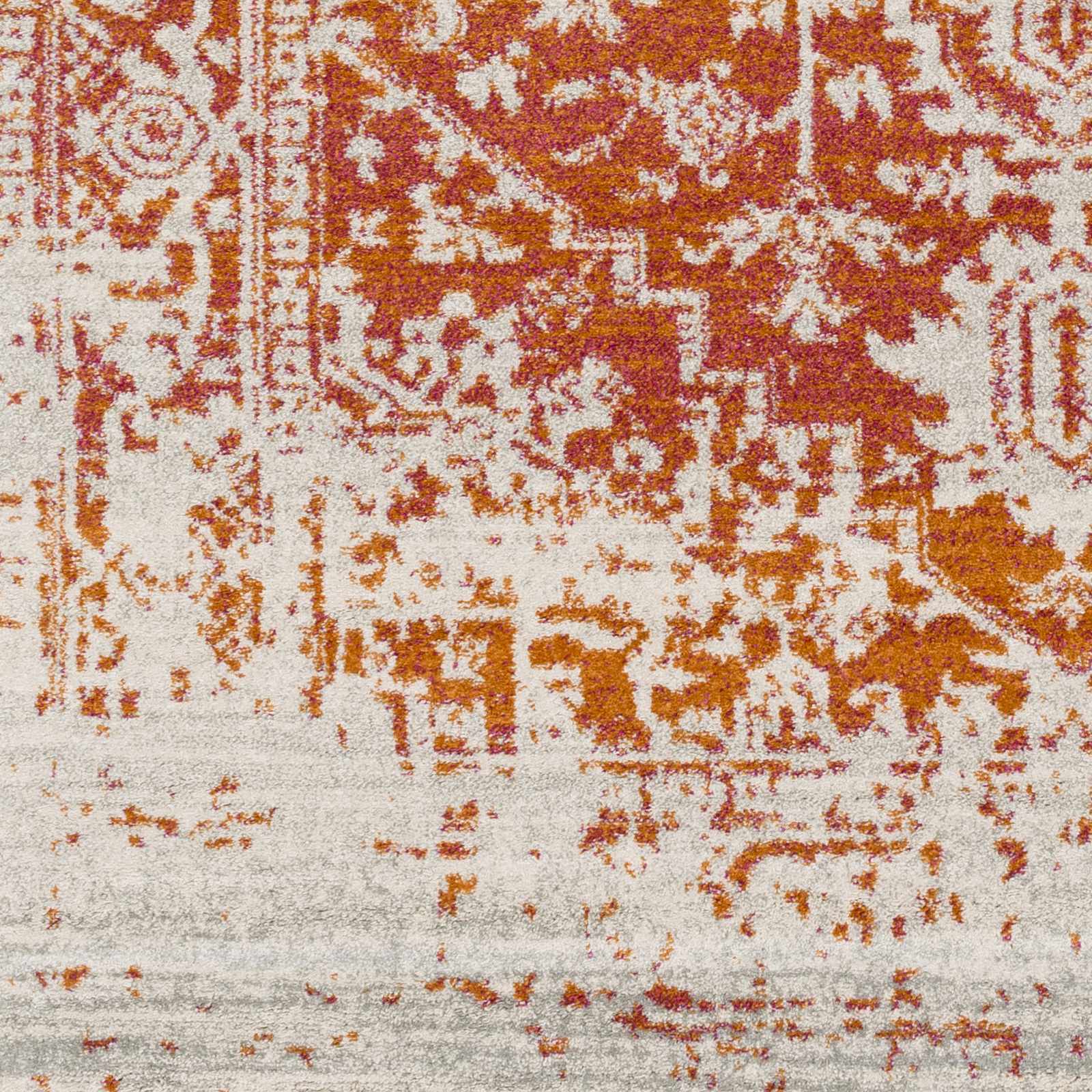 Fairmount Orange Area Rug - Clearance by Boutique Rugs