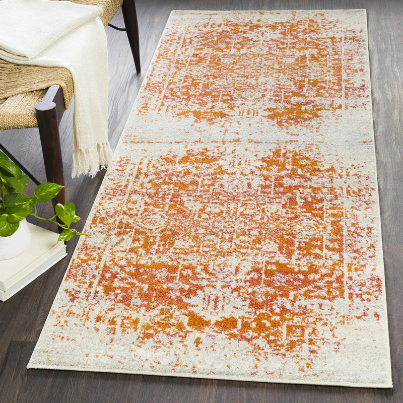 Fairmount Orange Area Rug - Clearance by Boutique Rugs