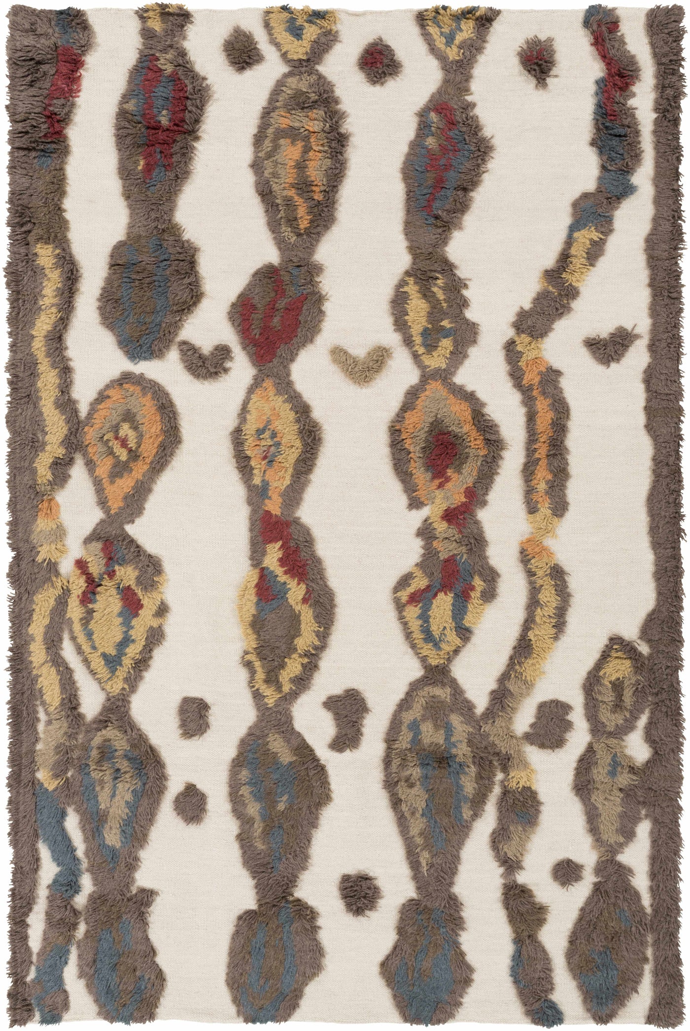 Brown Mustard Nila Carpet - Clearance by Boutique Rugs